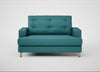 Mistral Loveseat Brushed Cotton Cadet / Natural