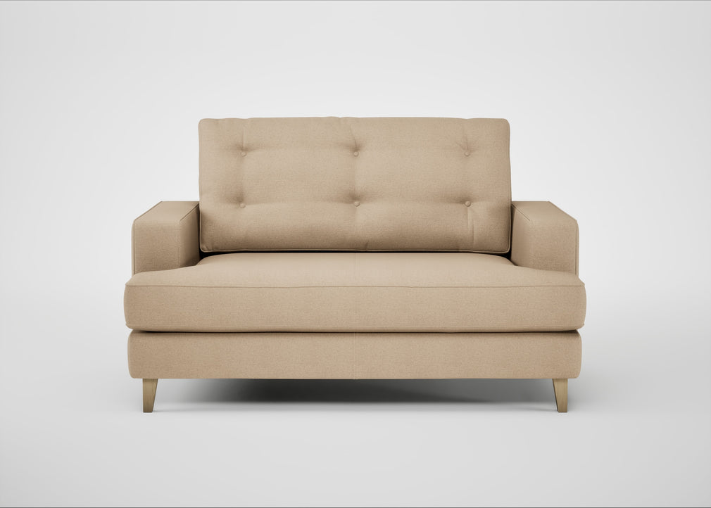 Mistral Loveseat Capelo Linen-Cotton Bamboo / Natural