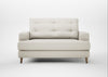 Mistral Loveseat Chunky Boucle Ecru / Natural