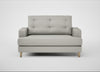 Mistral Loveseat Melton Wool Limestone / Natural