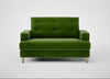 Mistral Loveseat Smart Luxe Velvet Grass / Natural