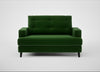 Mistral Loveseat Smart Velvet Forest / Black