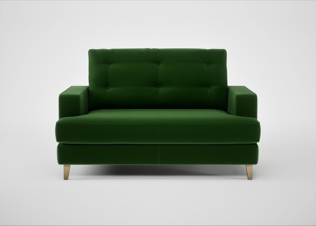 Mistral Loveseat Smart Velvet Forest / Natural