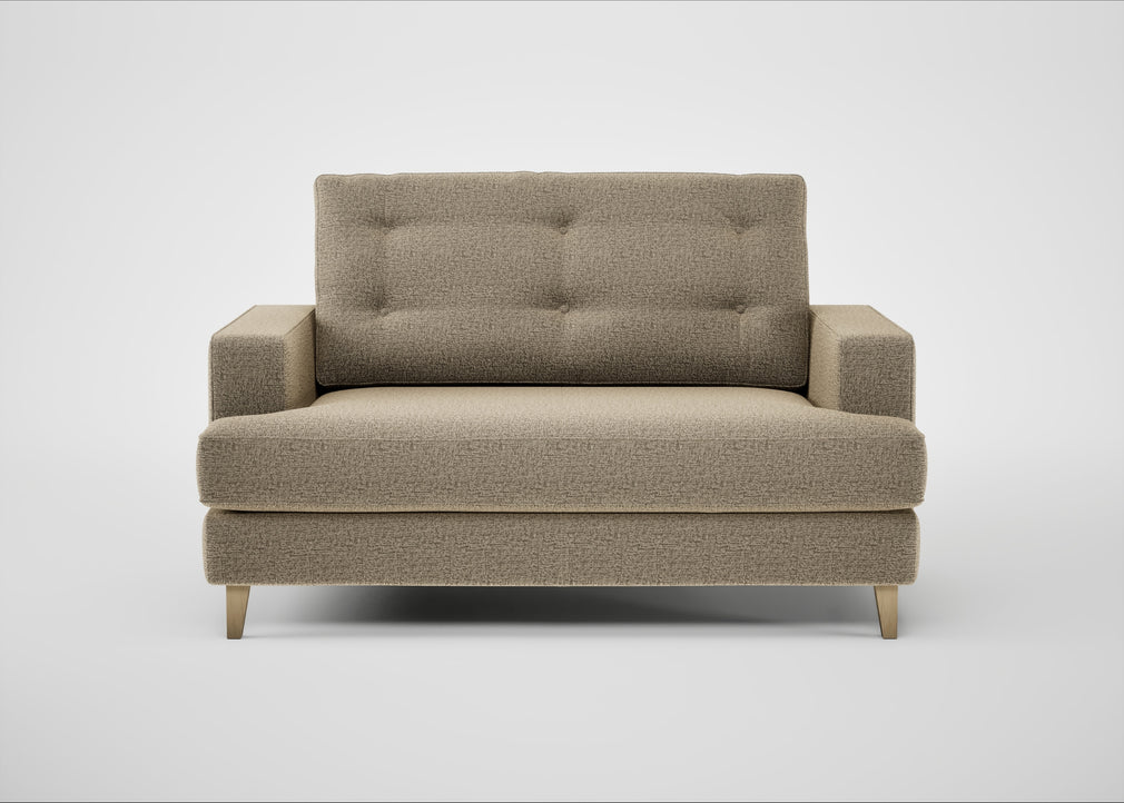 Mistral Loveseat Boucle Velvet Rocky / Natural