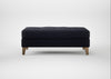 Mistral Footstool Boucle Indigo / Natural
