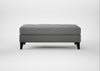 Mistral Footstool Boucle Steel / Black
