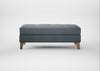 Mistral Footstool Capelo Linen-Cotton Mineral / Natural