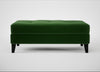 Mistral Footstool Smart Velvet Forest / Black