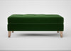 Mistral Footstool Smart Velvet Forest / Natural