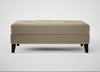 Mistral Footstool Boucle Velvet Rocky / Black