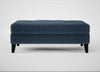 Mistral Footstool Boucle Velvet Space / Black