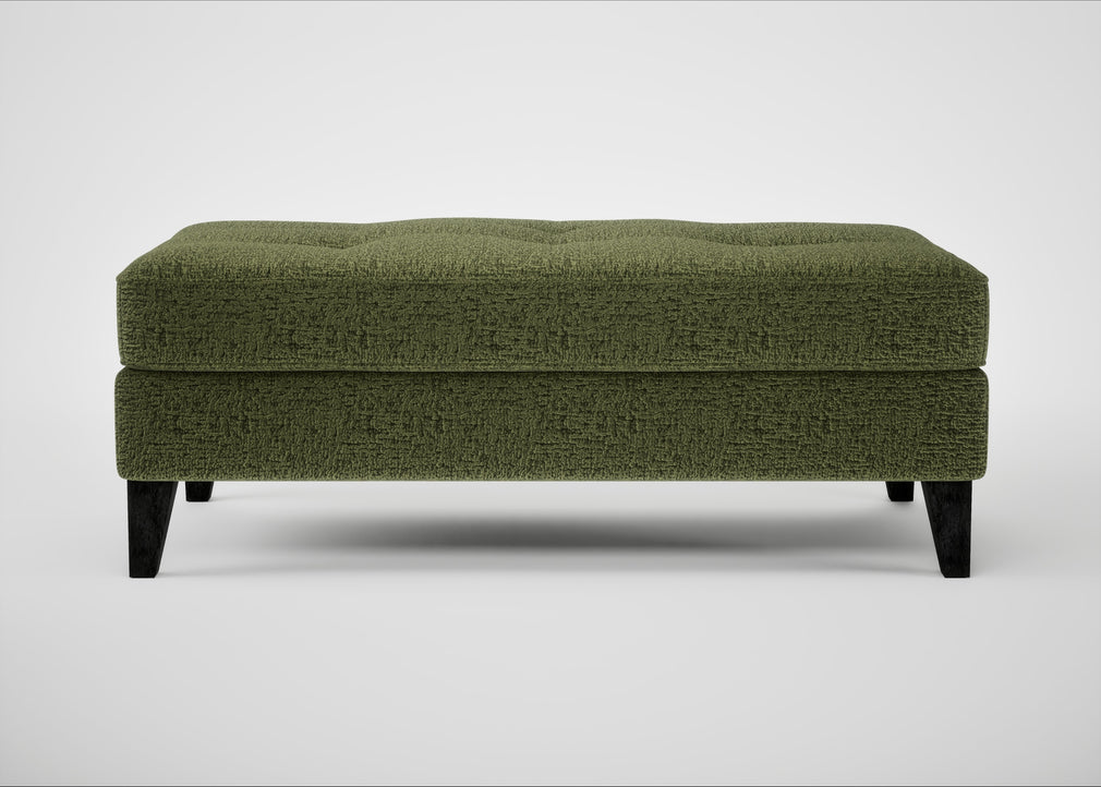 Mistral Footstool Boucle Velvet Wilder / Black