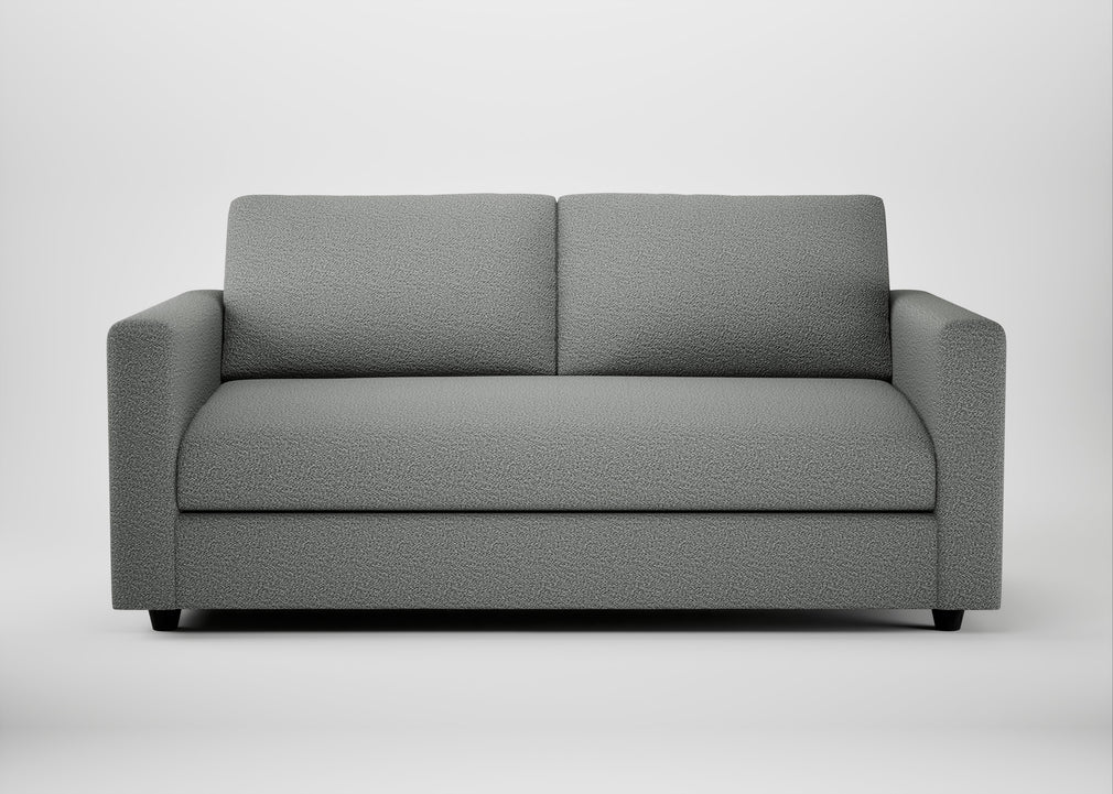 Nimbus II 3 Seater Sofa Boucle Steel