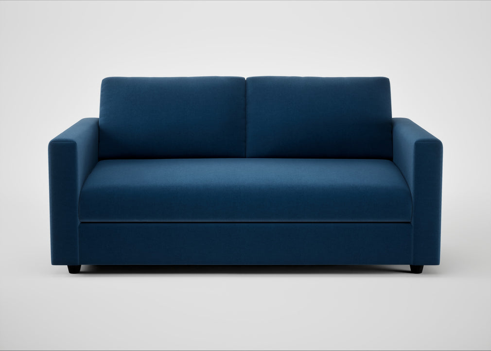 Nimbus II 3 Seater Sofa Cotton Velvet Petrol