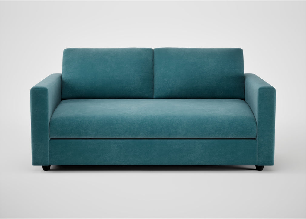 Nimbus II 3 Seater Sofa Smart Luxe Velvet Airforce Blue
