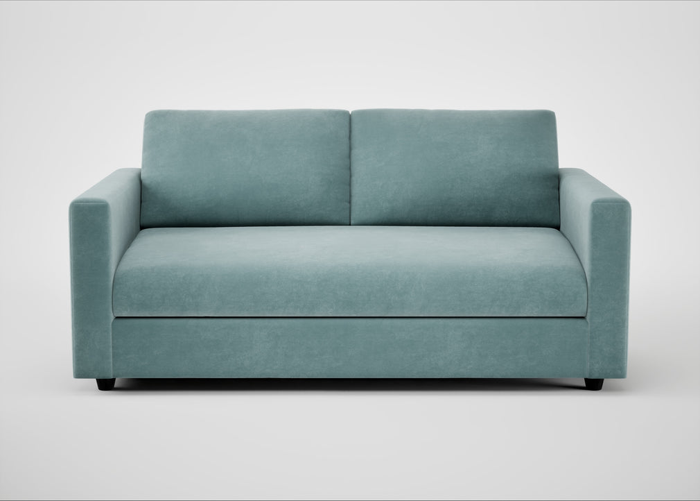 Nimbus II 3 Seater Sofa Smart Luxe Velvet Mineral Blue