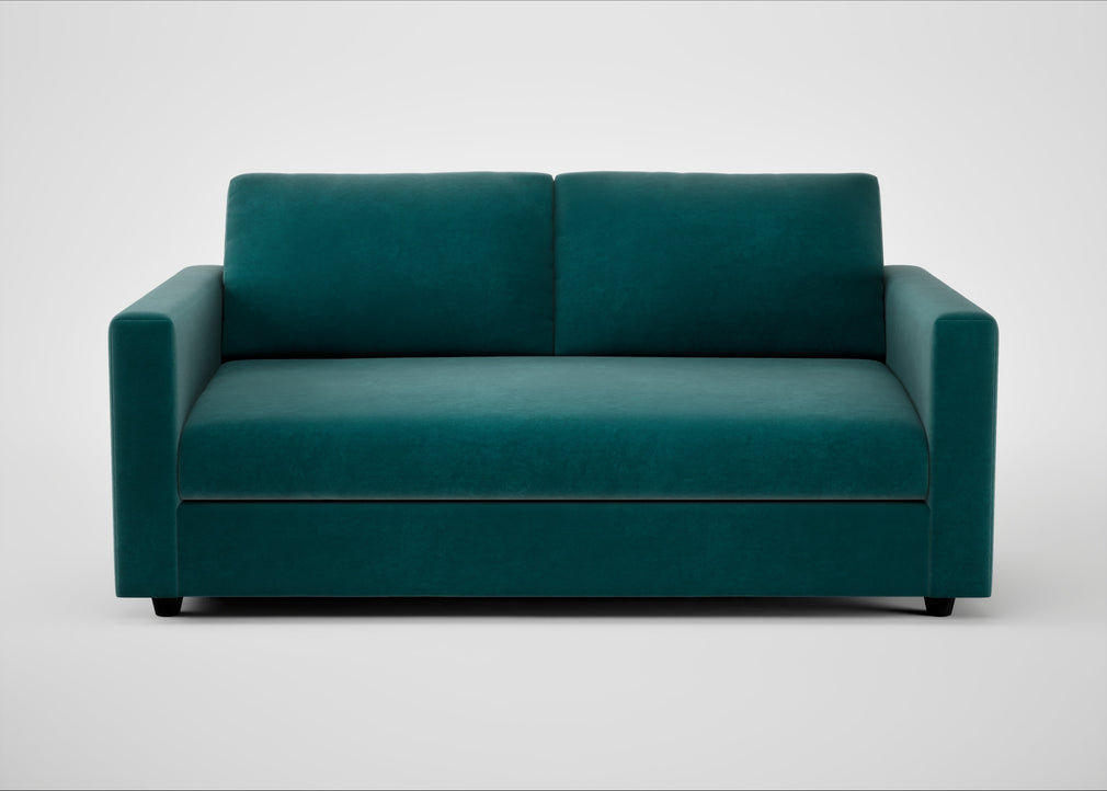 Nimbus II 3 Seater Sofa Smart Luxe Velvet Ocean Green
