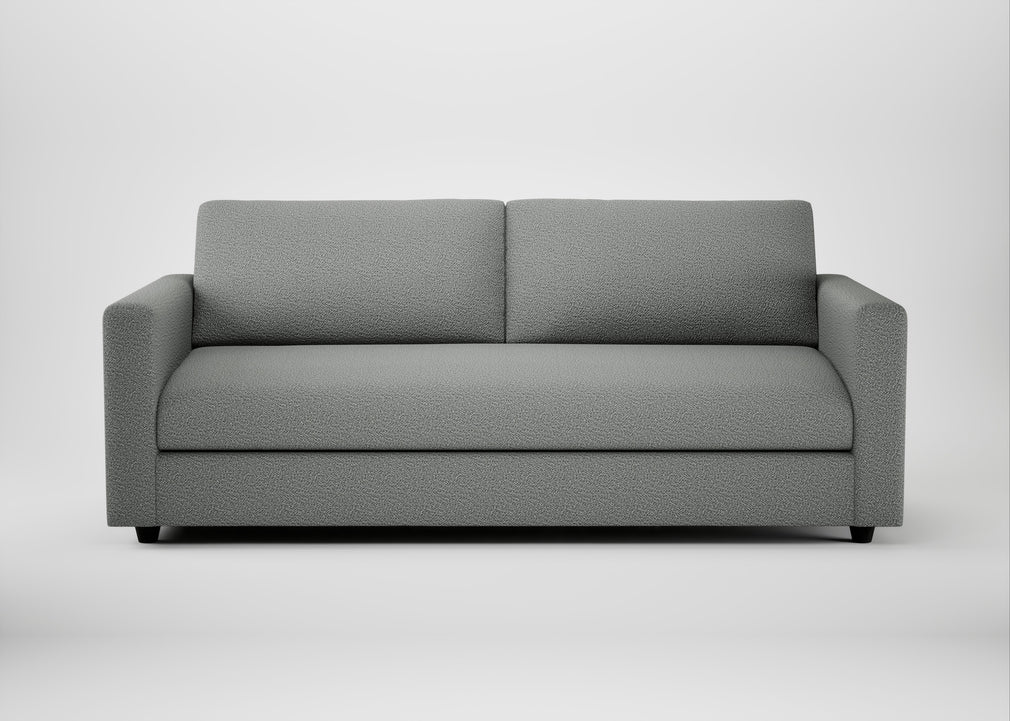 Nimbus II 4 Seater Sofa Boucle Steel