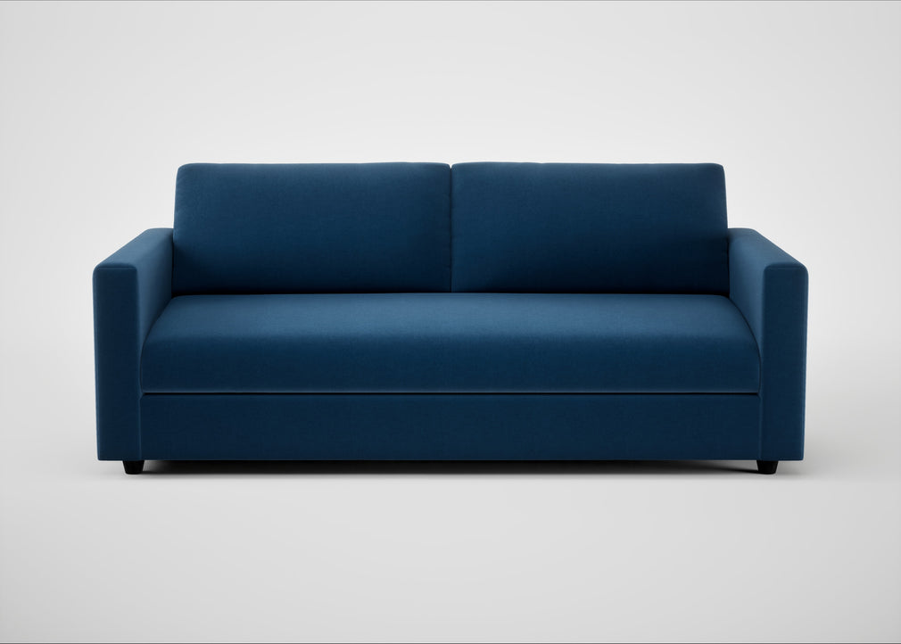 Nimbus II 4 Seater Sofa Cotton Velvet Petrol