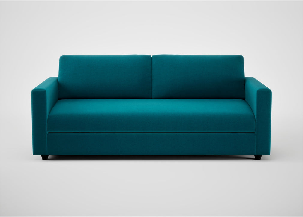 Nimbus II 4 Seater Sofa Cotton Velvet Teal