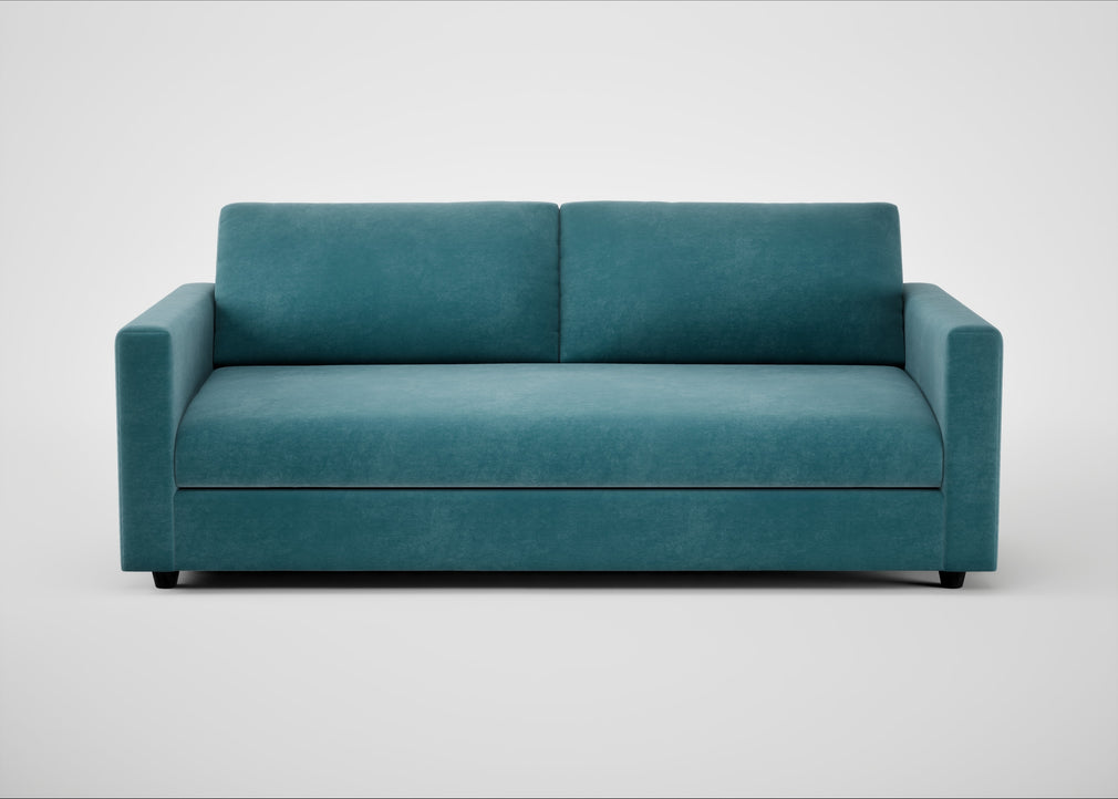 Nimbus II 4 Seater Sofa Smart Luxe Velvet Airforce Blue
