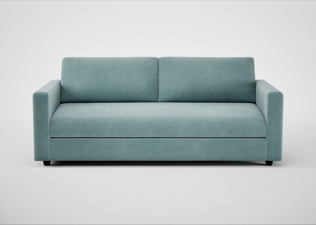 Nimbus II 4 Seater Sofa Smart Luxe Velvet Mineral Blue