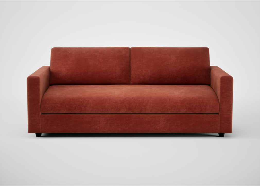 Nimbus II 4 Seater Sofa Smart Luxe Velvet Tawny