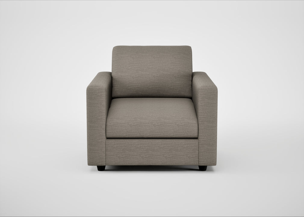 Nimbus II Armchair Broad Weave Pebble