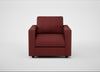Nimbus II Armchair Capelo Linen-Cotton Etruscan Red
