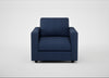 Nimbus II Armchair Capelo Linen-Cotton Inkspot