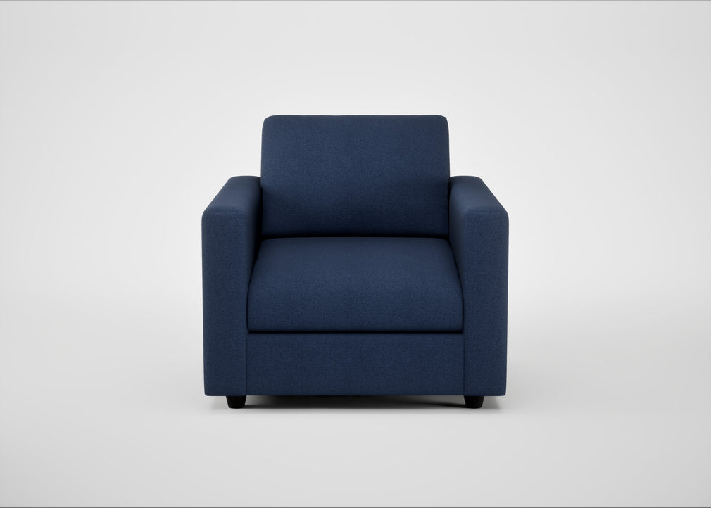 Nimbus II Armchair Capelo Linen-Cotton Inkspot