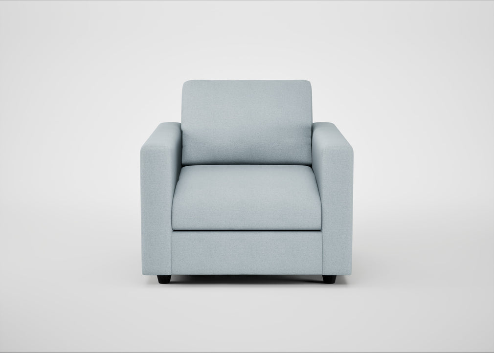 Nimbus II Armchair Capelo Linen-Cotton Sea Shanty