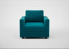 Nimbus II Armchair Cotton Velvet Teal
