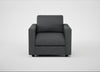 Nimbus II Armchair Melton Wool Granite