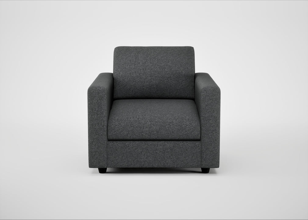 Nimbus II Armchair Melton Wool Granite