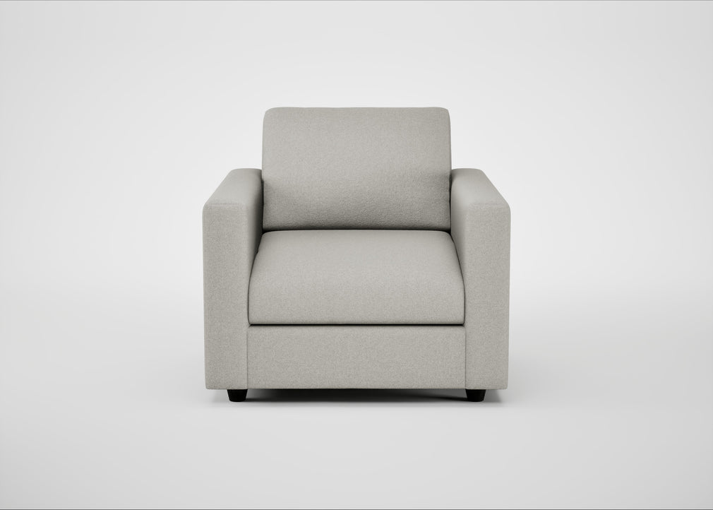 Nimbus II Armchair Melton Wool Limestone