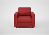 Nimbus II Armchair Melton Wool Red Oxide