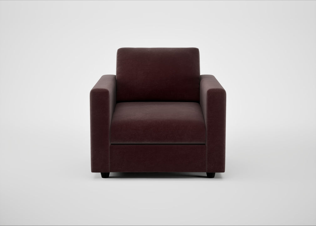 Nimbus II Armchair Smart Luxe Velvet Acorn