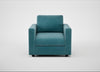Nimbus II Armchair Smart Luxe Velvet Airforce Blue