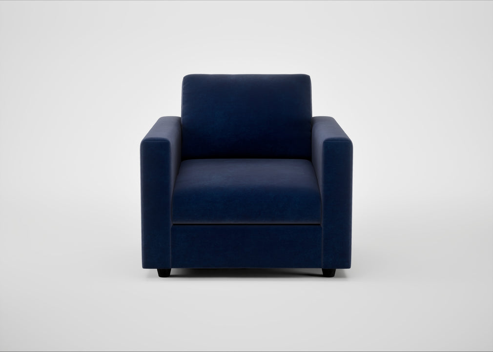 Nimbus II Armchair Smart Luxe Velvet Midnight
