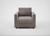 Nimbus II Armchair Smart Luxe Velvet Mushroom