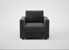 Nimbus II Armchair Smart Luxe Velvet Nickel