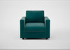 Nimbus II Armchair Smart Luxe Velvet Ocean Green