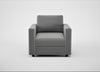 Nimbus II Armchair Smart Velvet Mercury