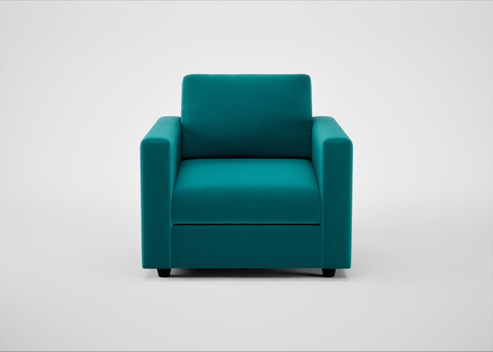 Nimbus II Armchair Smart Velvet Petrol