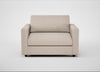 Nimbus II Loveseat Boucle Tweed Pearl