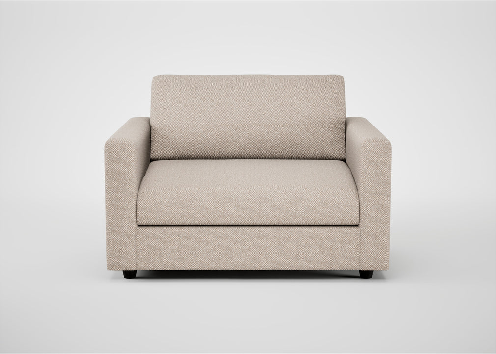 Nimbus II Loveseat Boucle Tweed Pearl