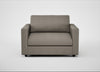 Nimbus II Loveseat Broad Weave Pebble