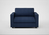 Nimbus II Loveseat Capelo Linen-Cotton Inkspot