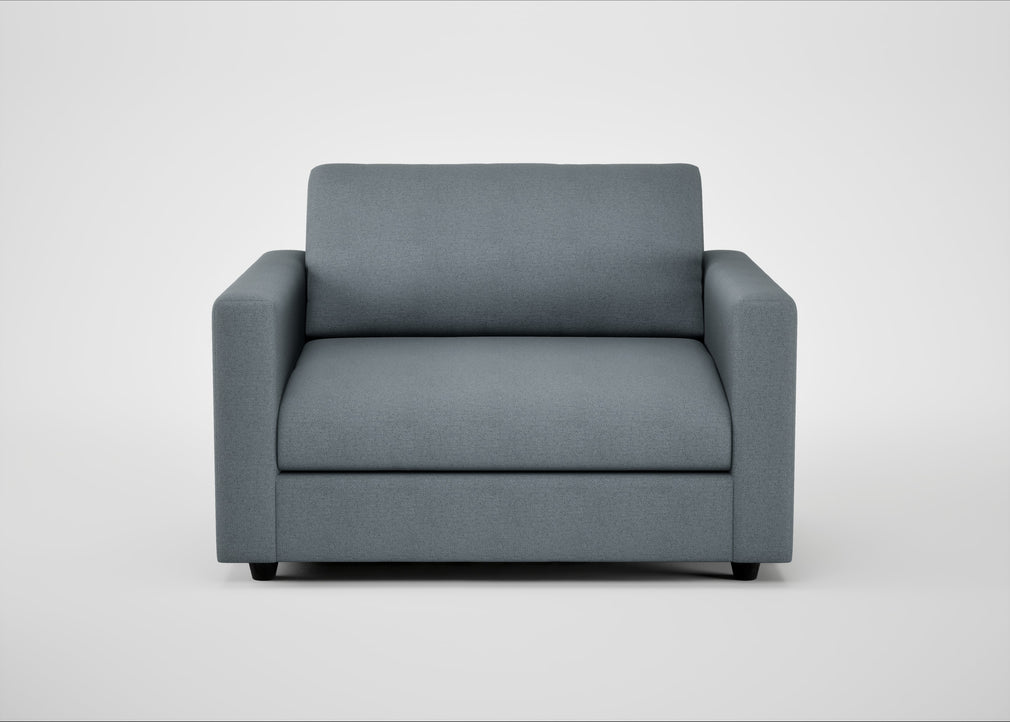 Nimbus II Loveseat Capelo Linen-Cotton Mineral